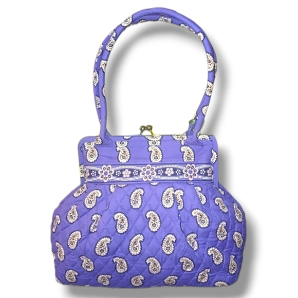 NWT Vera Bradley Alice Kisslock Bag in Simply Violet - Picture 2 of 6